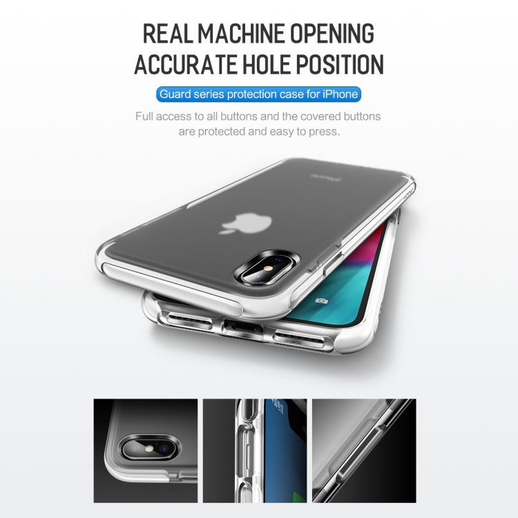 For iPhone XR ROCK Guard Series TPE + TPU Soft Case