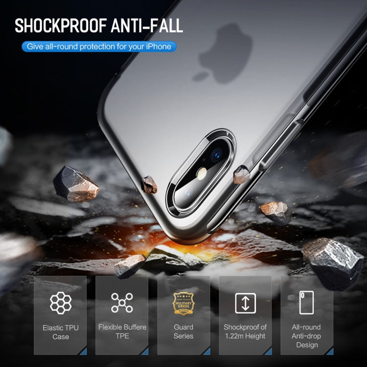 For iPhone XR ROCK Guard Series TPE + TPU Soft Case