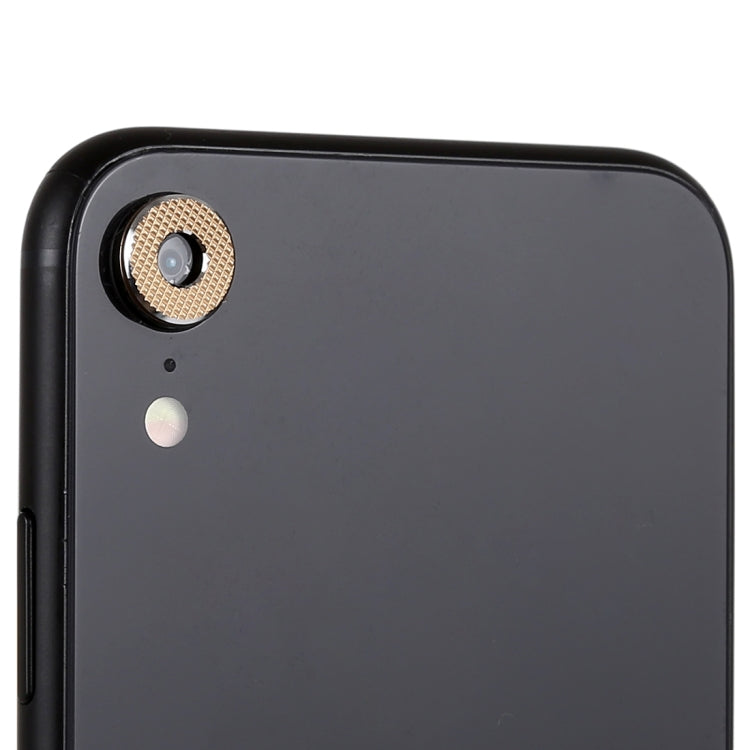 2 PCS TOTUDESIGN Rear Camera Lens Protection Ring Cover for iPhone XR
