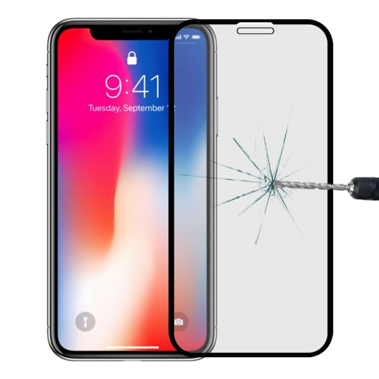 For iPhone 11 / XR Anti-scratch 9H 10D Full Screen Privacy Anti-glare Tempered Glass Film