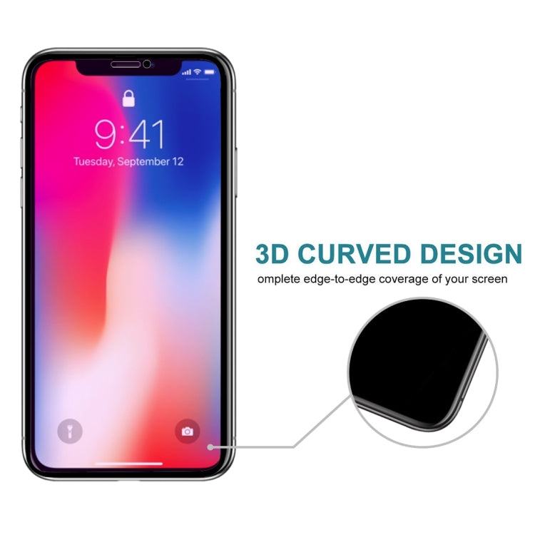 For iPhone 11 / XR Anti-scratch 9H 10D Full Screen Privacy Anti-glare Tempered Glass Film