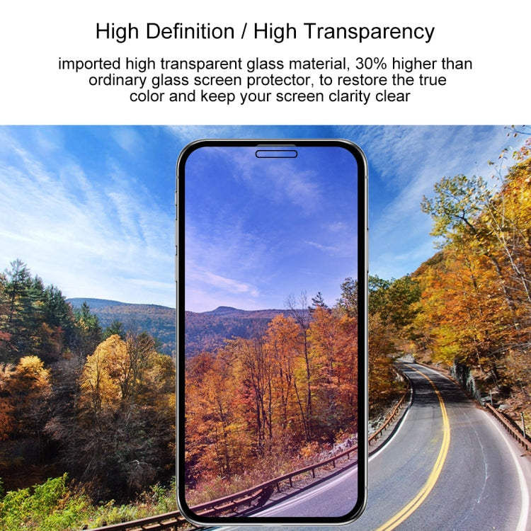 For iPhone 11 / XR Anti-scratch 9H 10D Full Screen Purple-ray Tempered Glass Film