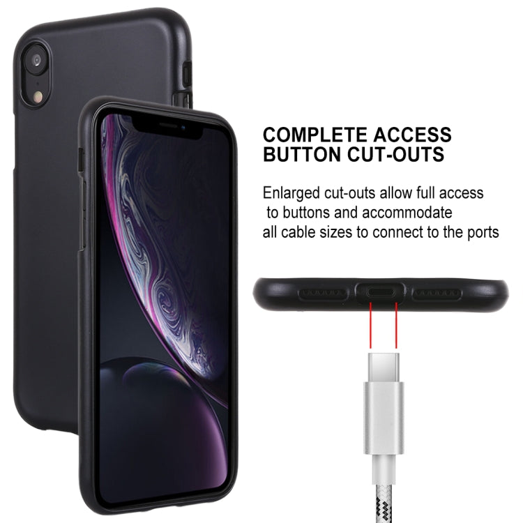 For iPhone XR GOOSPERY JELLY Series Shockproof Soft TPU Case