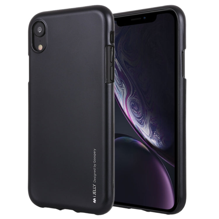 For iPhone XR GOOSPERY JELLY Series Shockproof Soft TPU Case