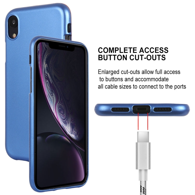 For iPhone XR GOOSPERY JELLY Series Shockproof Soft TPU Case