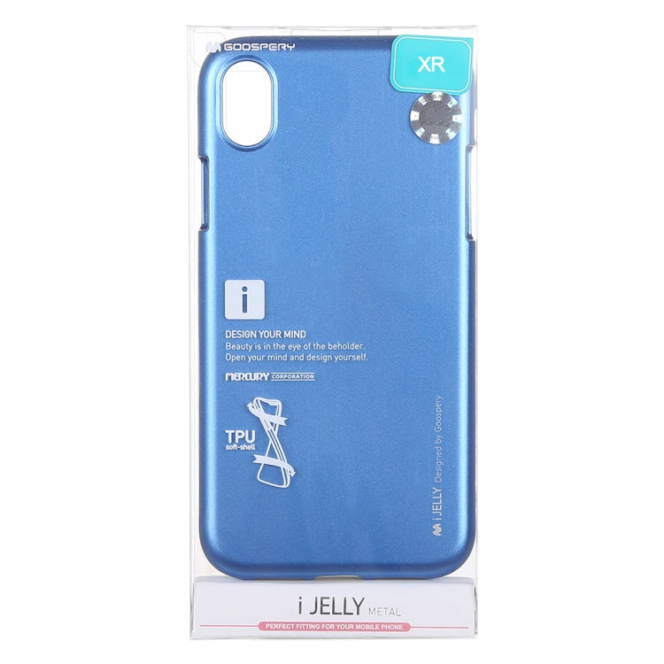 For iPhone XR GOOSPERY JELLY Series Shockproof Soft TPU Case
