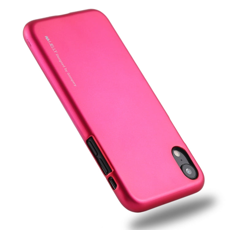 For iPhone XR GOOSPERY JELLY Series Shockproof Soft TPU Case