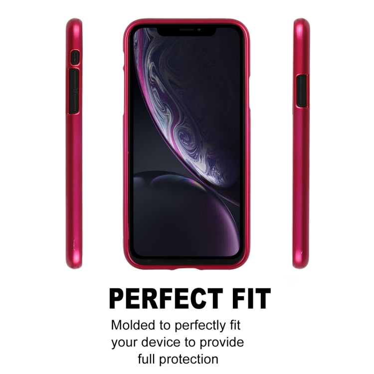 For iPhone XR GOOSPERY JELLY Series Shockproof Soft TPU Case