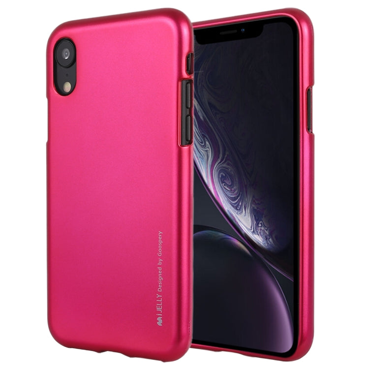 For iPhone XR GOOSPERY JELLY Series Shockproof Soft TPU Case