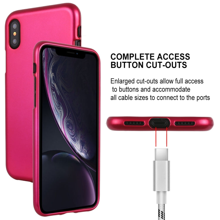 For iPhone XR GOOSPERY JELLY Series Shockproof Soft TPU Case
