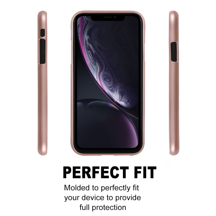 For iPhone XR GOOSPERY JELLY Series Shockproof Soft TPU Case
