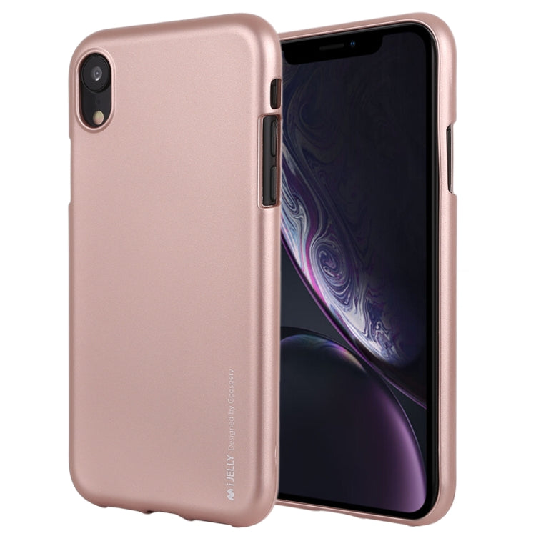 For iPhone XR GOOSPERY JELLY Series Shockproof Soft TPU Case