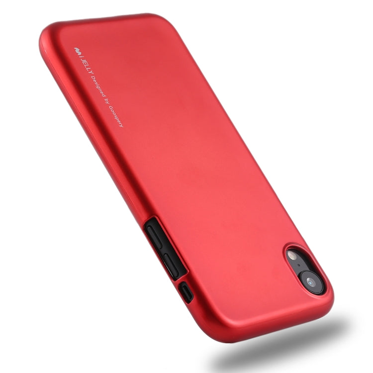 For iPhone XR GOOSPERY JELLY Series Shockproof Soft TPU Case