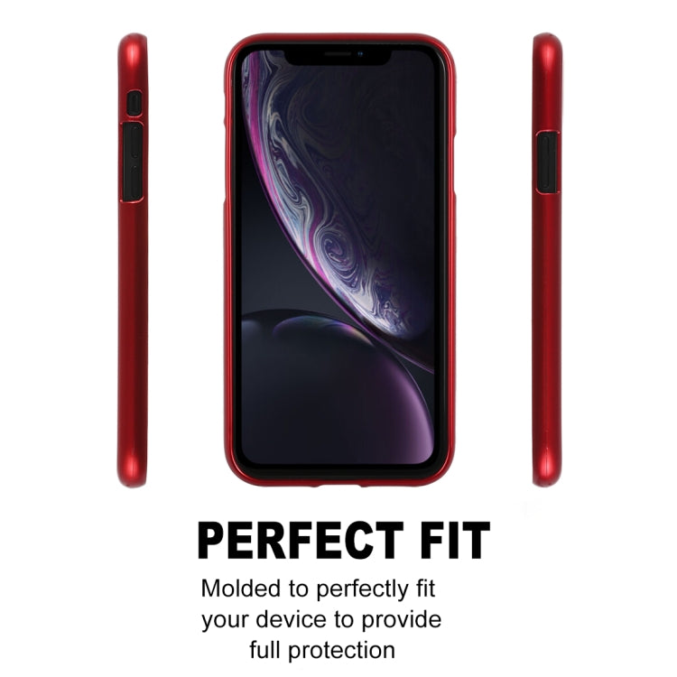 For iPhone XR GOOSPERY JELLY Series Shockproof Soft TPU Case