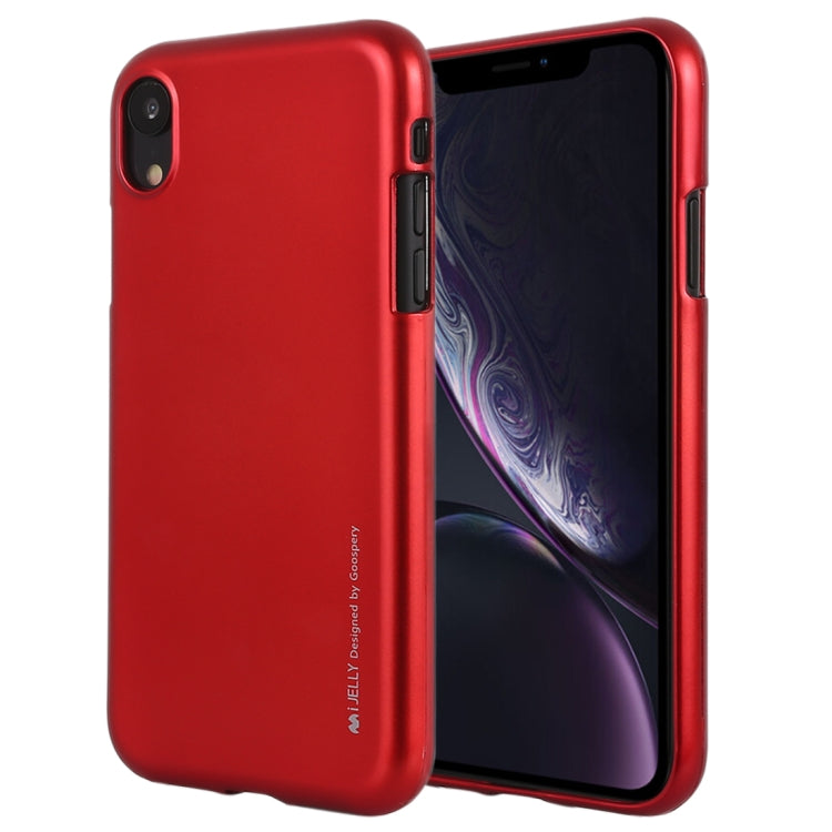 For iPhone XR GOOSPERY JELLY Series Shockproof Soft TPU Case