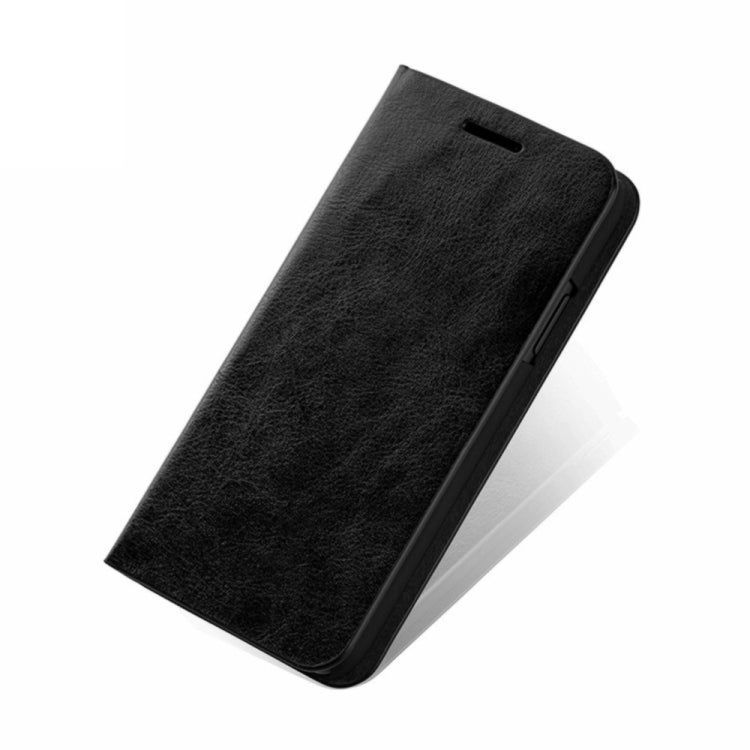 For iPhone XR MUSUBO S3 Crazy Horse Texture Horizontal Flip PU Leather Case with Card Slots & Wallet