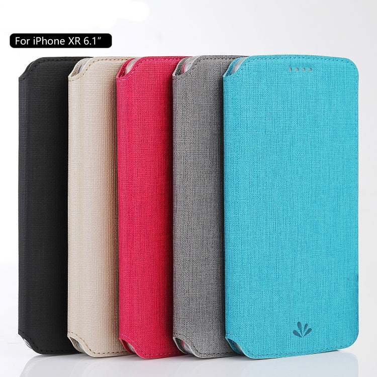 For iPhone XR ViLi DMX Multifunctional Horizontal Flip Leather Case with Card Slot & Holder