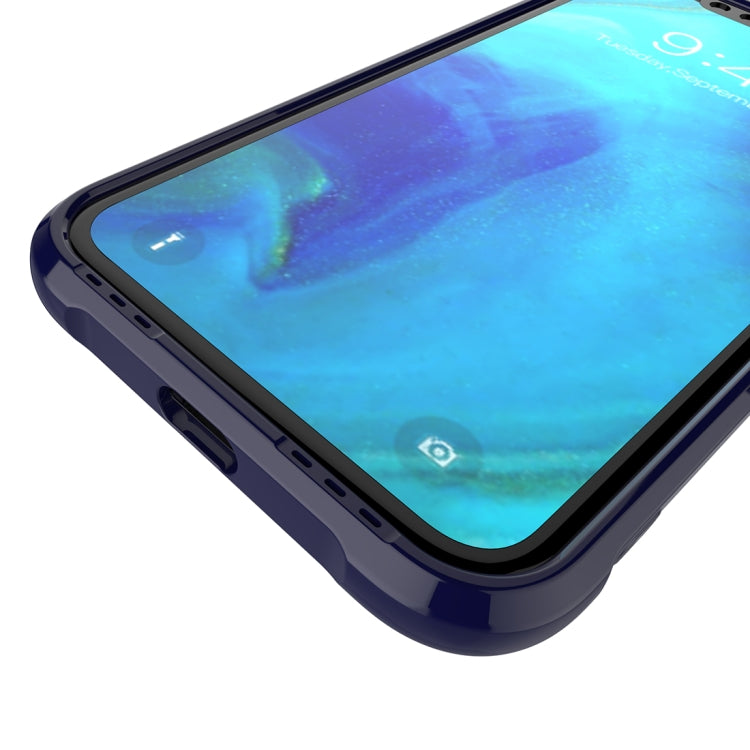 For iPhone XR Transparent Acrylic + TPU Airbag Shockproof Case