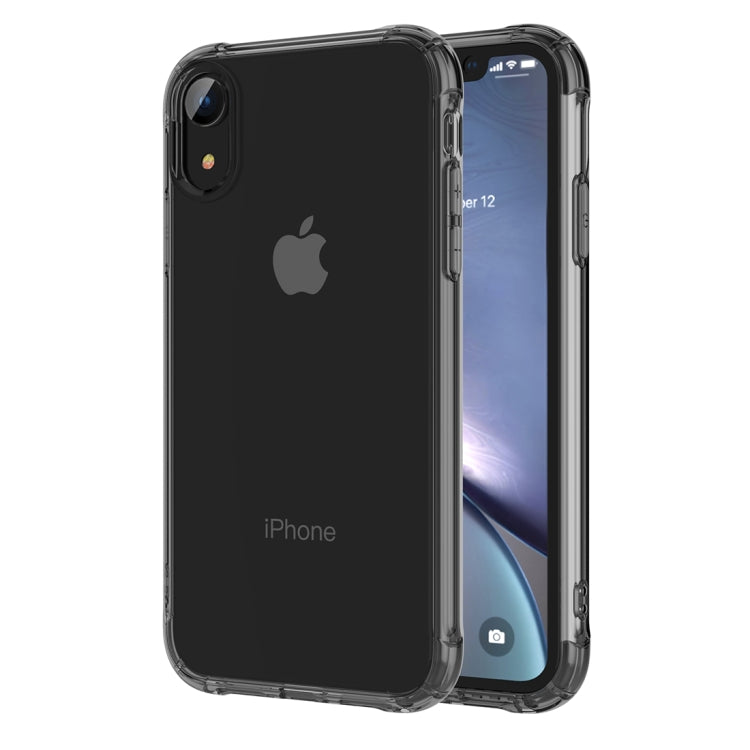 For iPhone XR Transparent TPU Airbag Shockproof Case