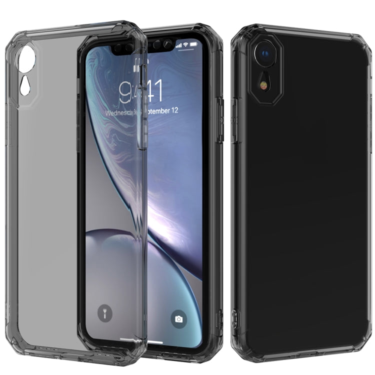 For iPhone XR Shockproof Octagonal Airbag Sound Conversion Hole Design TPU Case