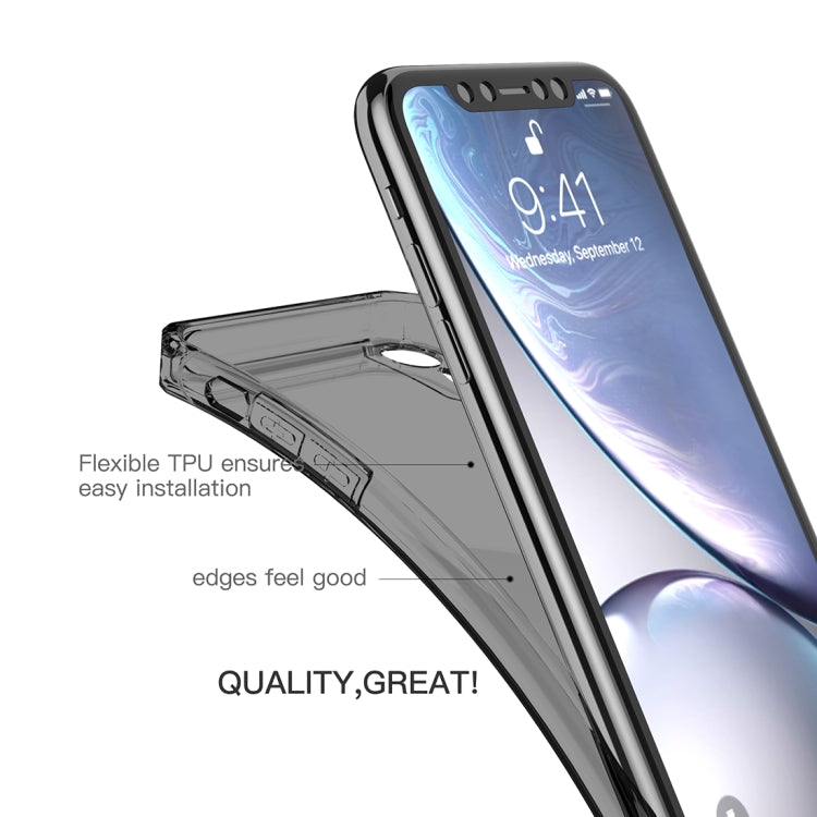 For iPhone XR Shockproof Octagonal Airbag Sound Conversion Hole Design TPU Case