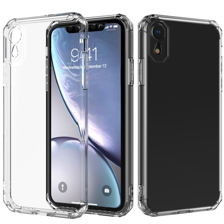 For iPhone XR Shockproof Octagonal Airbag Sound Conversion Hole Design TPU Case