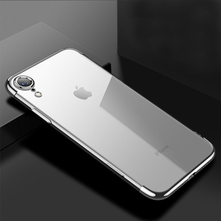 For iPhone XR CAFELE Ultra-thin Electroplating Soft TPU Shockproof Protective Case