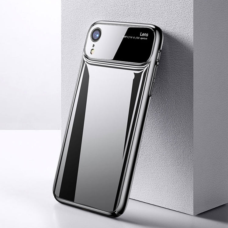 For iPhone XR TOTUDESIGN Magic Mirror Series Shockproof PC + Glass Protective Case