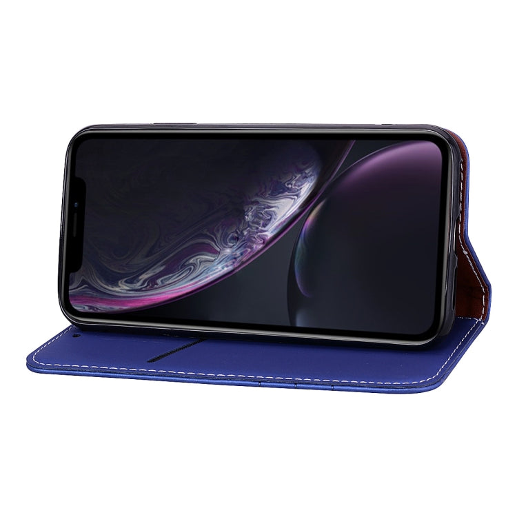 For iPhone XR Fashion Magnet Horizontal Flip Leather Case with Holder & Card Slots & Wallet