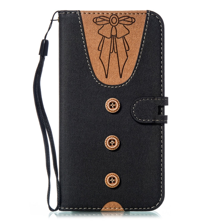For iPhone XR Splicing Embossed Female Style Horizontal Flip Leather Case  with Holder & Card Slots & Wallet & Lanyard