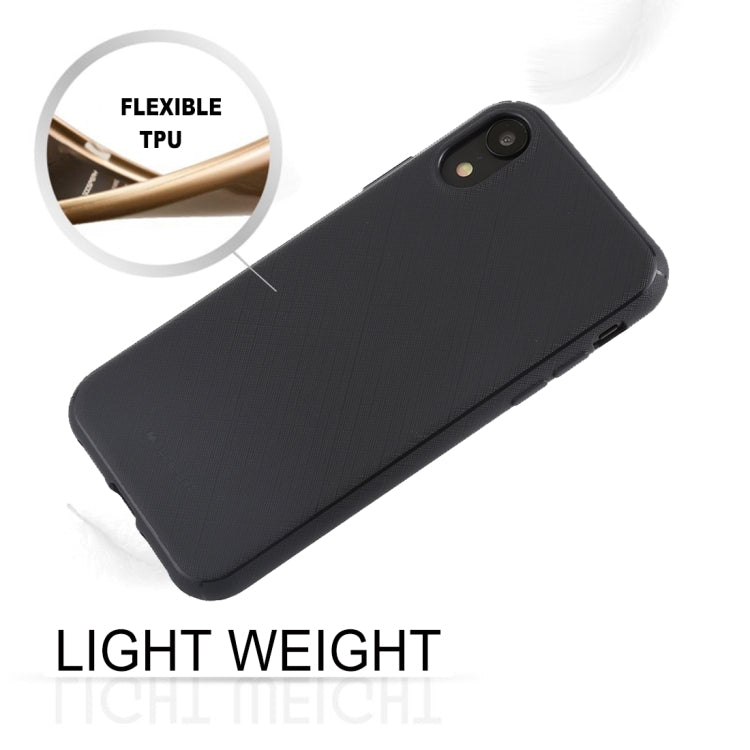 For iPhone XR GOOSPERY STYLE LUX Shockproof Soft TPU Case