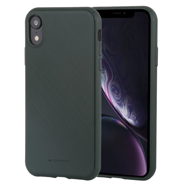 For iPhone XR GOOSPERY STYLE LUX Shockproof Soft TPU Case