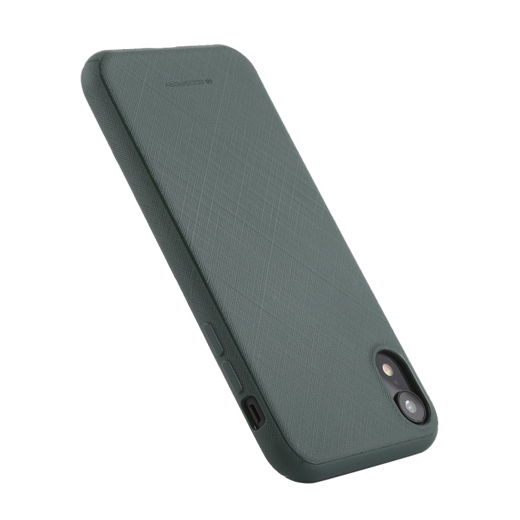 For iPhone XR GOOSPERY STYLE LUX Shockproof Soft TPU Case