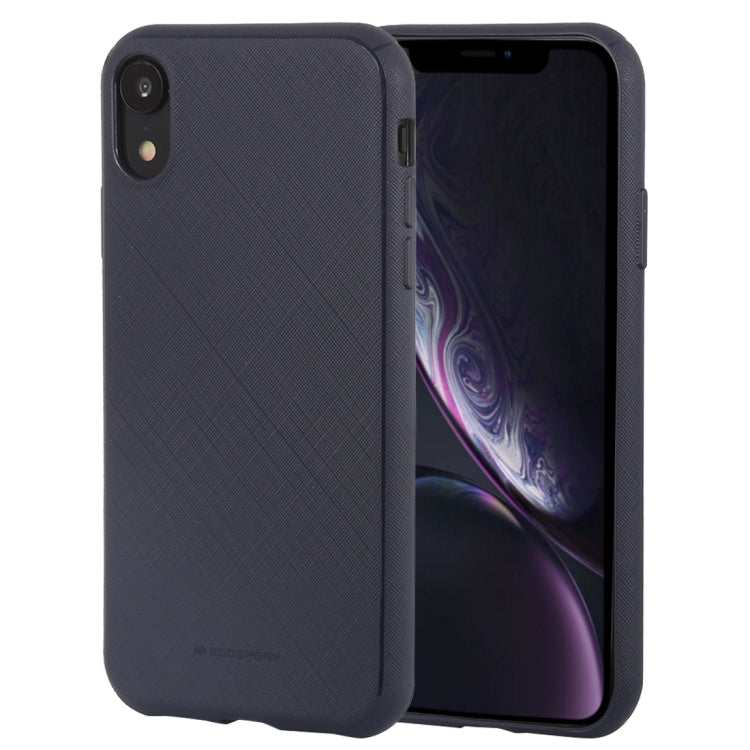 For iPhone XR GOOSPERY STYLE LUX Shockproof Soft TPU Case