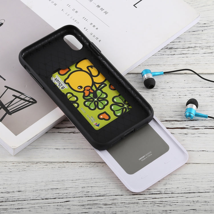 For iPhone XR GOOSPERY TPU + PC Sky Slide Bumper Protective Case,  with Card Slots