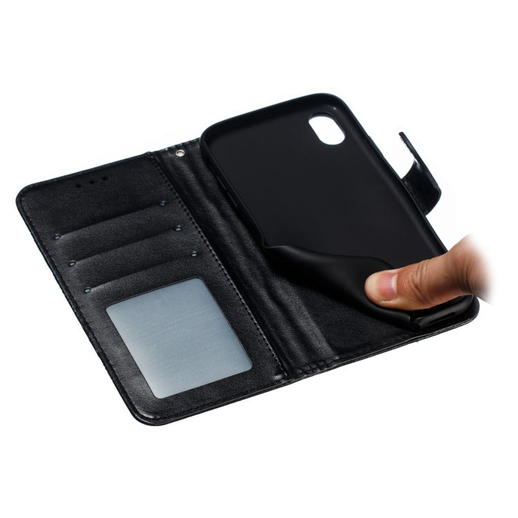 For iPhone XR Mandala Embossing Pattern Horizontal Flip Leather Case with Holder & Card Slots & Wallet & Photo Frame