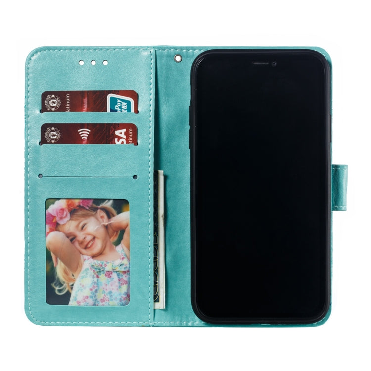For iPhone XR Mandala Embossing Pattern Horizontal Flip Leather Case with Holder & Card Slots & Wallet & Photo Frame