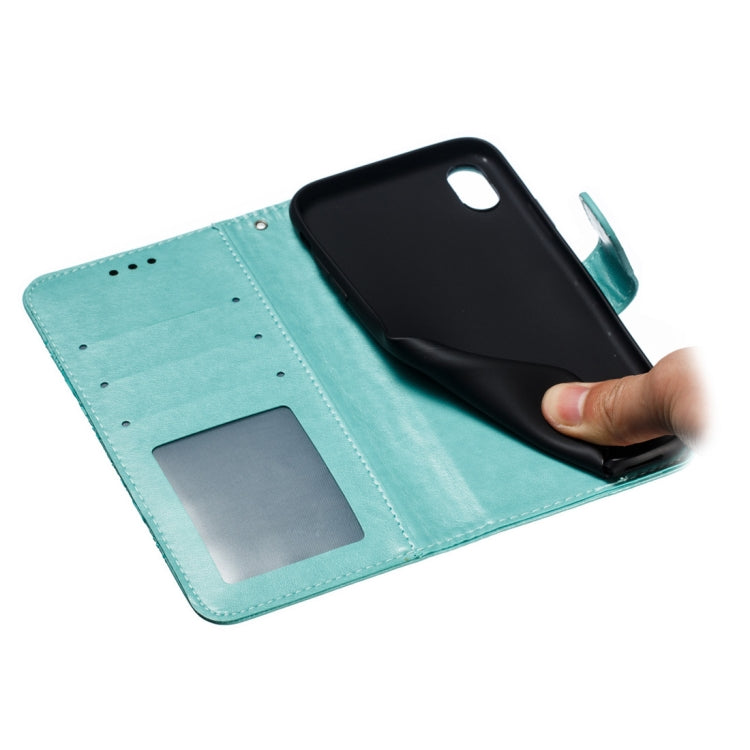 For iPhone XR Mandala Embossing Pattern Horizontal Flip Leather Case with Holder & Card Slots & Wallet & Photo Frame
