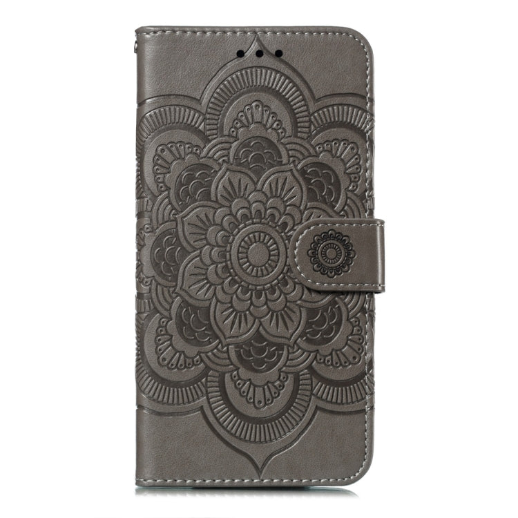 For iPhone XR Mandala Embossing Pattern Horizontal Flip Leather Case with Holder & Card Slots & Wallet & Photo Frame