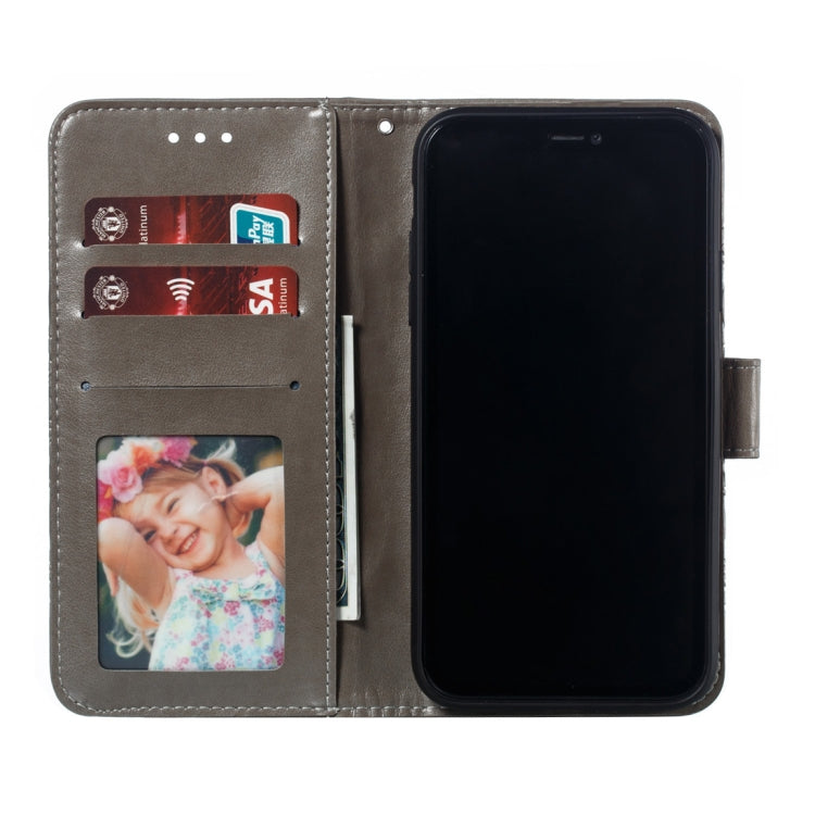 For iPhone XR Mandala Embossing Pattern Horizontal Flip Leather Case with Holder & Card Slots & Wallet & Photo Frame