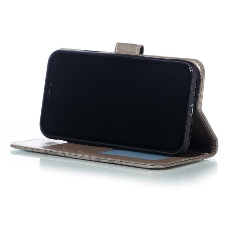 For iPhone XR Mandala Embossing Pattern Horizontal Flip Leather Case with Holder & Card Slots & Wallet & Photo Frame