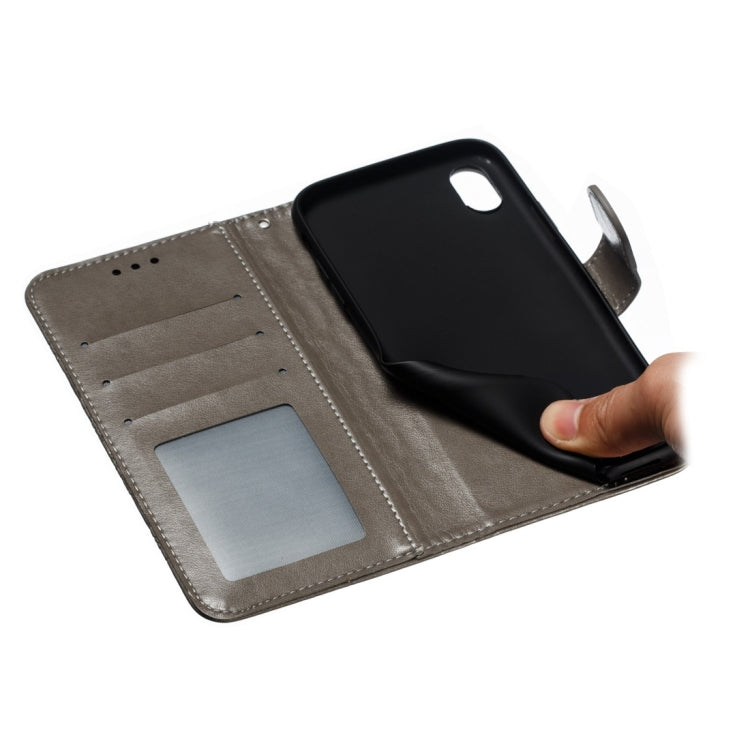 For iPhone XR Mandala Embossing Pattern Horizontal Flip Leather Case with Holder & Card Slots & Wallet & Photo Frame