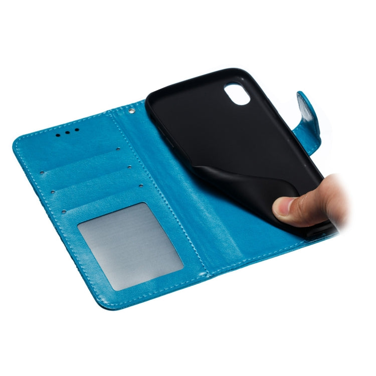 For iPhone XR Mandala Embossing Pattern Horizontal Flip Leather Case with Holder & Card Slots & Wallet & Photo Frame