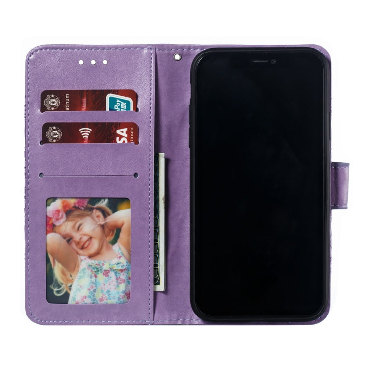 For iPhone XR Mandala Embossing Pattern Horizontal Flip Leather Case with Holder & Card Slots & Wallet & Photo Frame