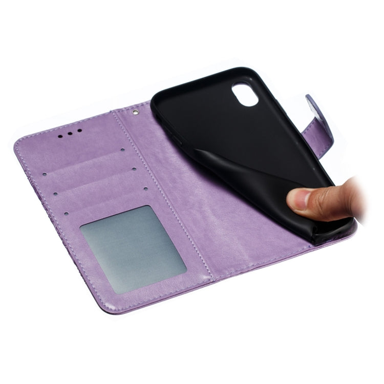 For iPhone XR Mandala Embossing Pattern Horizontal Flip Leather Case with Holder & Card Slots & Wallet & Photo Frame