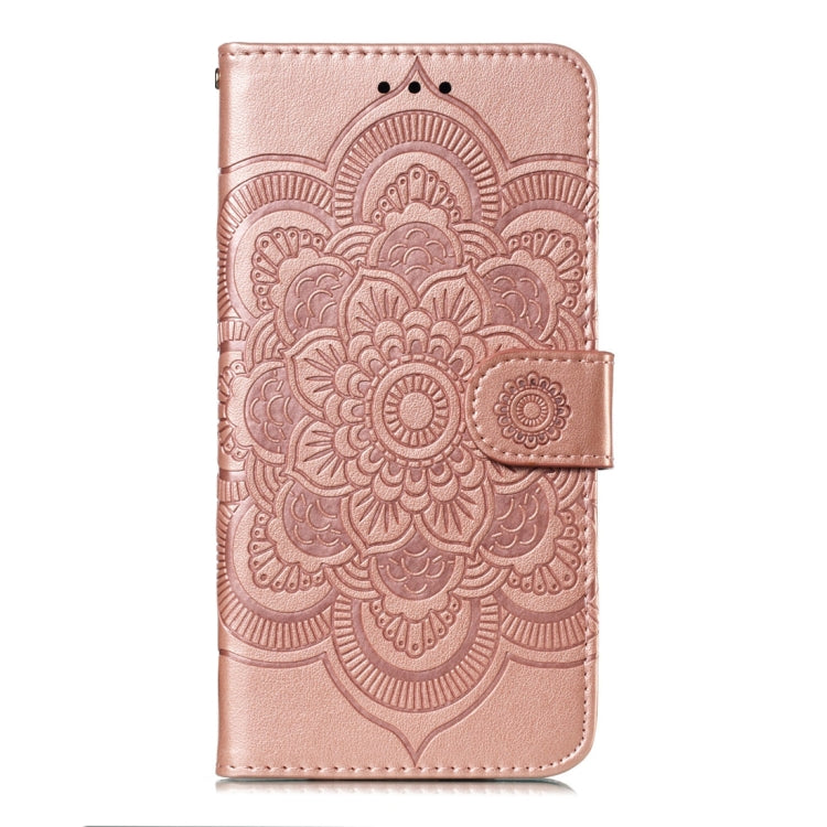 For iPhone XR Mandala Embossing Pattern Horizontal Flip Leather Case with Holder & Card Slots & Wallet & Photo Frame