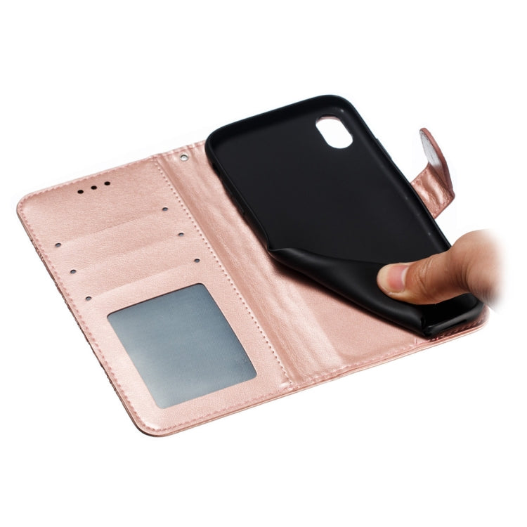 For iPhone XR Mandala Embossing Pattern Horizontal Flip Leather Case with Holder & Card Slots & Wallet & Photo Frame