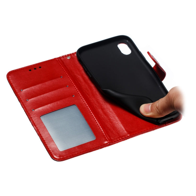 For iPhone XR Mandala Embossing Pattern Horizontal Flip Leather Case with Holder & Card Slots & Wallet & Photo Frame