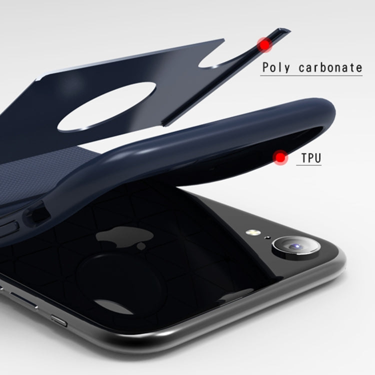 For iPhone XR UNBREANK PC + TPU Invisible Airbag Shockproof Protective Case (Black)