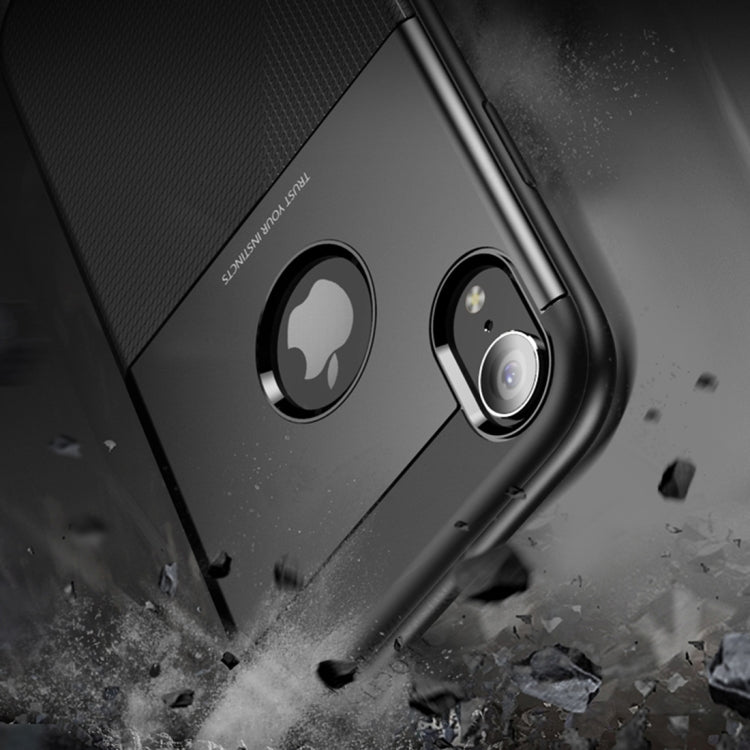 For iPhone XR UNBREANK PC + TPU Invisible Airbag Shockproof Protective Case (Black)